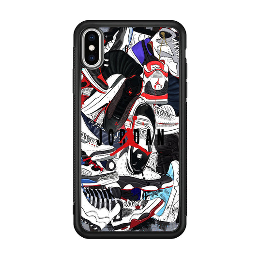 Air Jordan Scattered Collection iPhone Xs Case-Xtracase