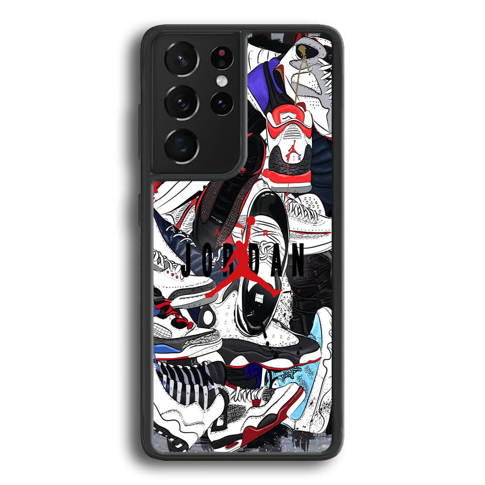 Air Jordan Scattered Collection Samsung Galaxy S25 Ultra Case-Xtracase
