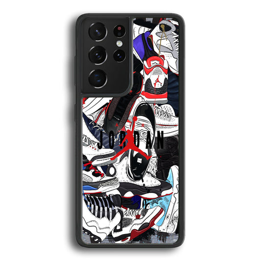 Air Jordan Scattered Collection Samsung Galaxy S25 Ultra Case-Xtracase