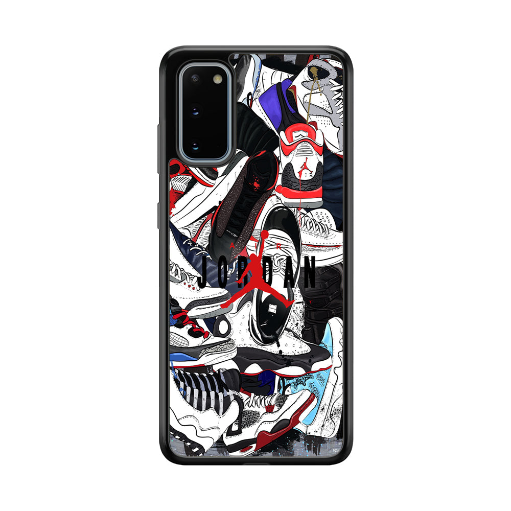 Air Jordan Scattered Collection Samsung Galaxy S20 Case-Xtracase