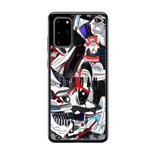 Air Jordan Scattered Collection Samsung Galaxy S20 Plus Case-Xtracase