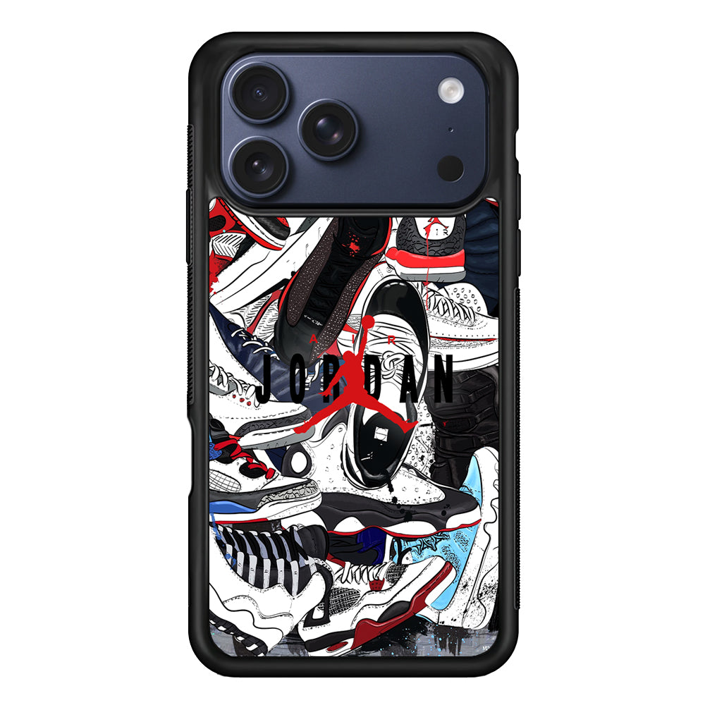 Air Jordan Scattered Collection iPhone 17 Pro Case - Xtracase