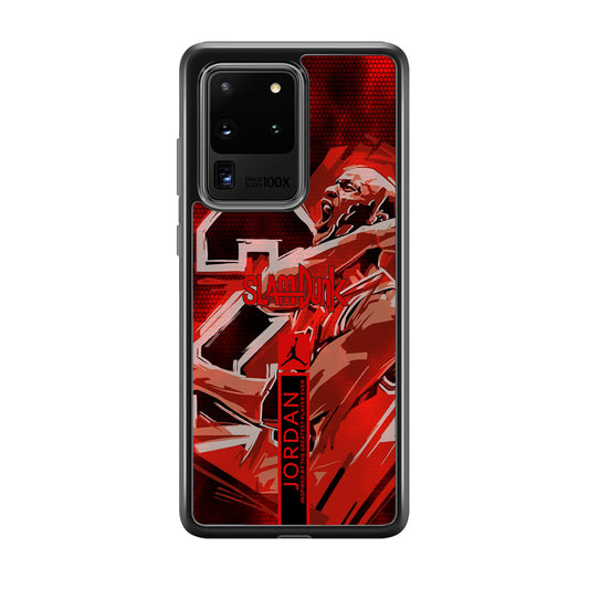 Air Jordan Scream on Fighting Samsung Galaxy S20 Ultra Case-Xtracase