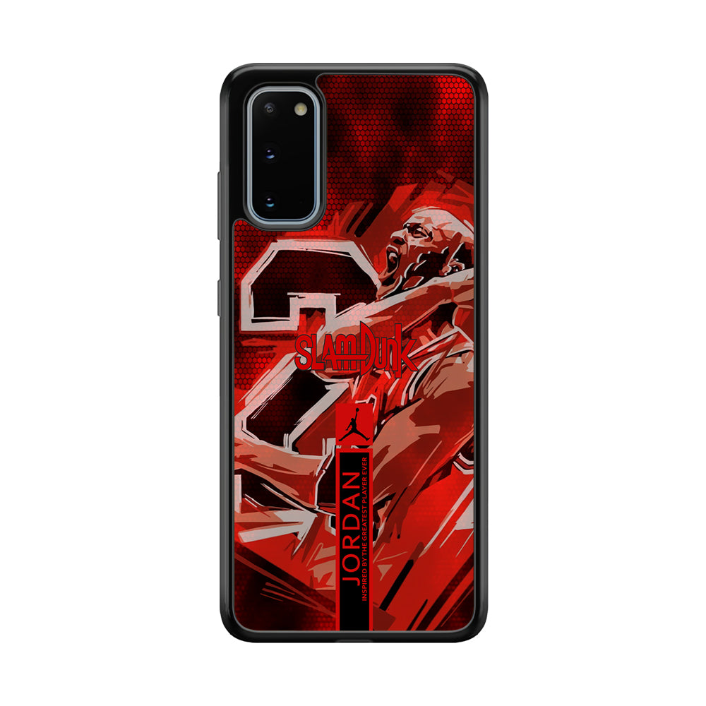 Air Jordan Scream on Fighting Samsung Galaxy S20 Case-Xtracase
