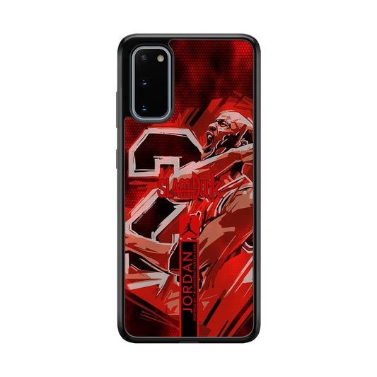 Air Jordan Scream on Fighting Samsung Galaxy S20 Case-Xtracase