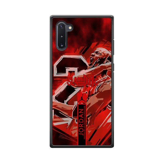Air Jordan Scream on Fighting Samsung Galaxy Note 10 Case-Xtracase