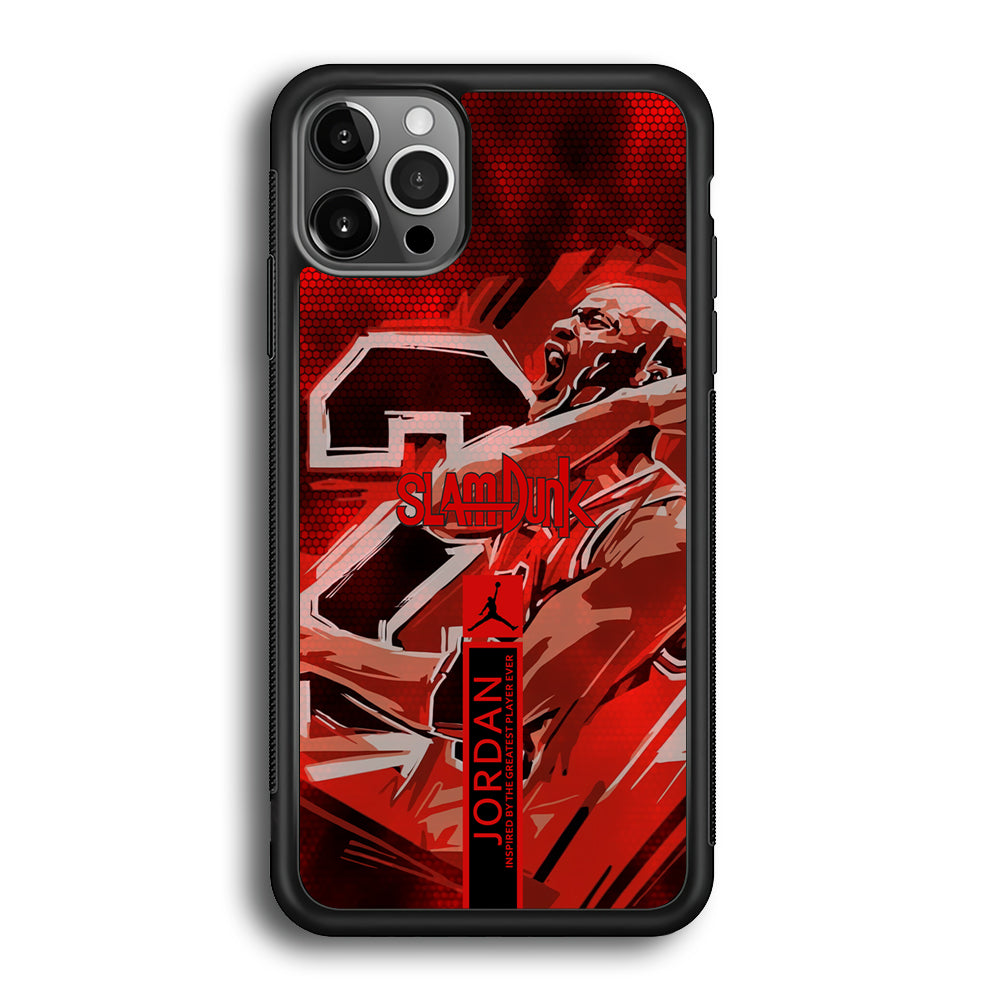 Air Jordan Scream on Fighting iPhone 12 Pro Case-Xtracase