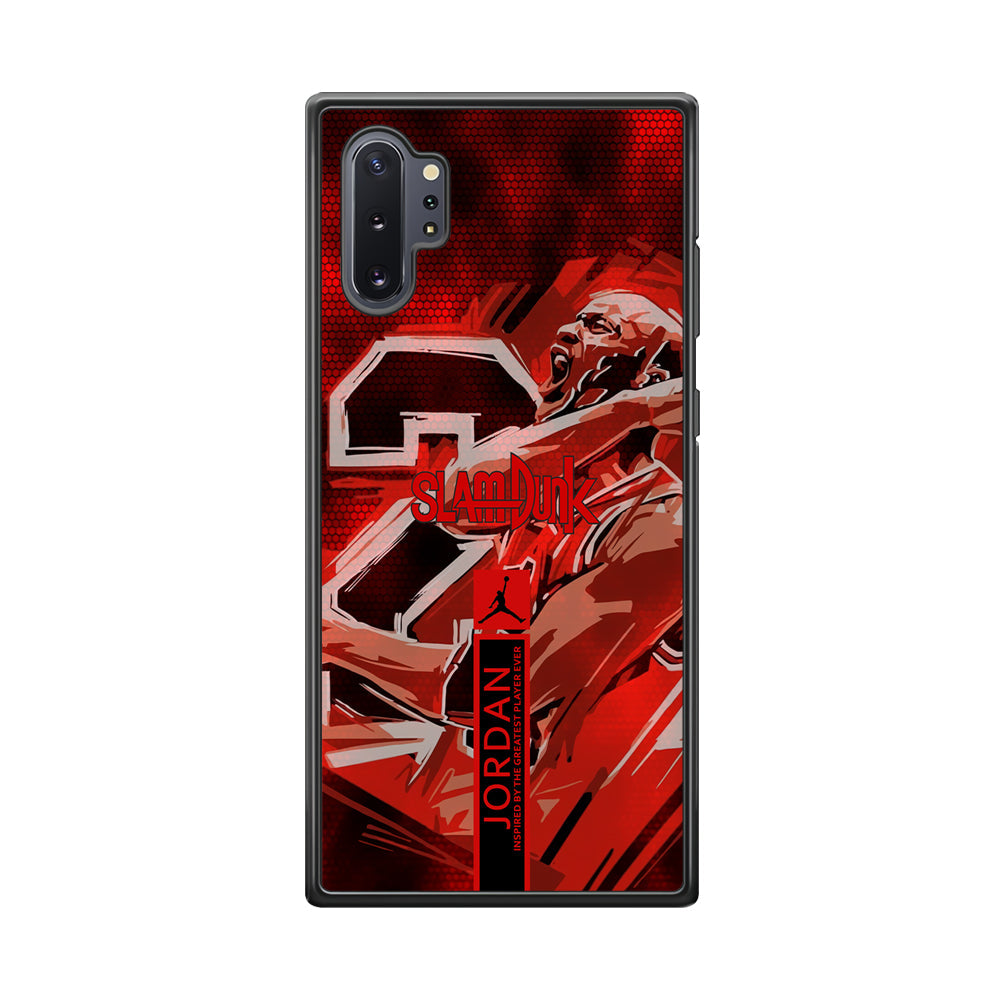 Air Jordan Scream on Fighting Samsung Galaxy Note 10 Plus Case-Xtracase
