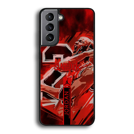 Air Jordan Scream on Fighting Samsung Galaxy S21 Plus Case-Xtracase