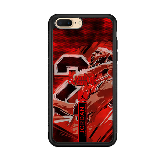 Air Jordan Scream on Fighting iPhone 8 Plus Case-Xtracase