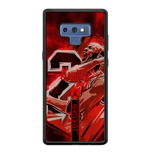 Air Jordan Scream on Fighting Samsung Galaxy Note 9 Case-Xtracase