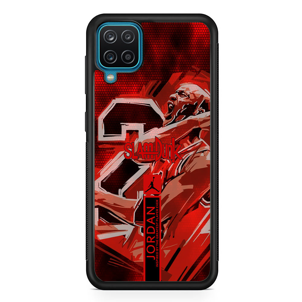 Air Jordan Scream on Fighting Samsung Galaxy A12 Case-Xtracase