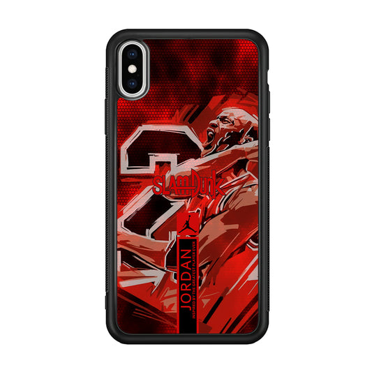 Air Jordan Scream on Fighting iPhone Xs Case-Xtracase