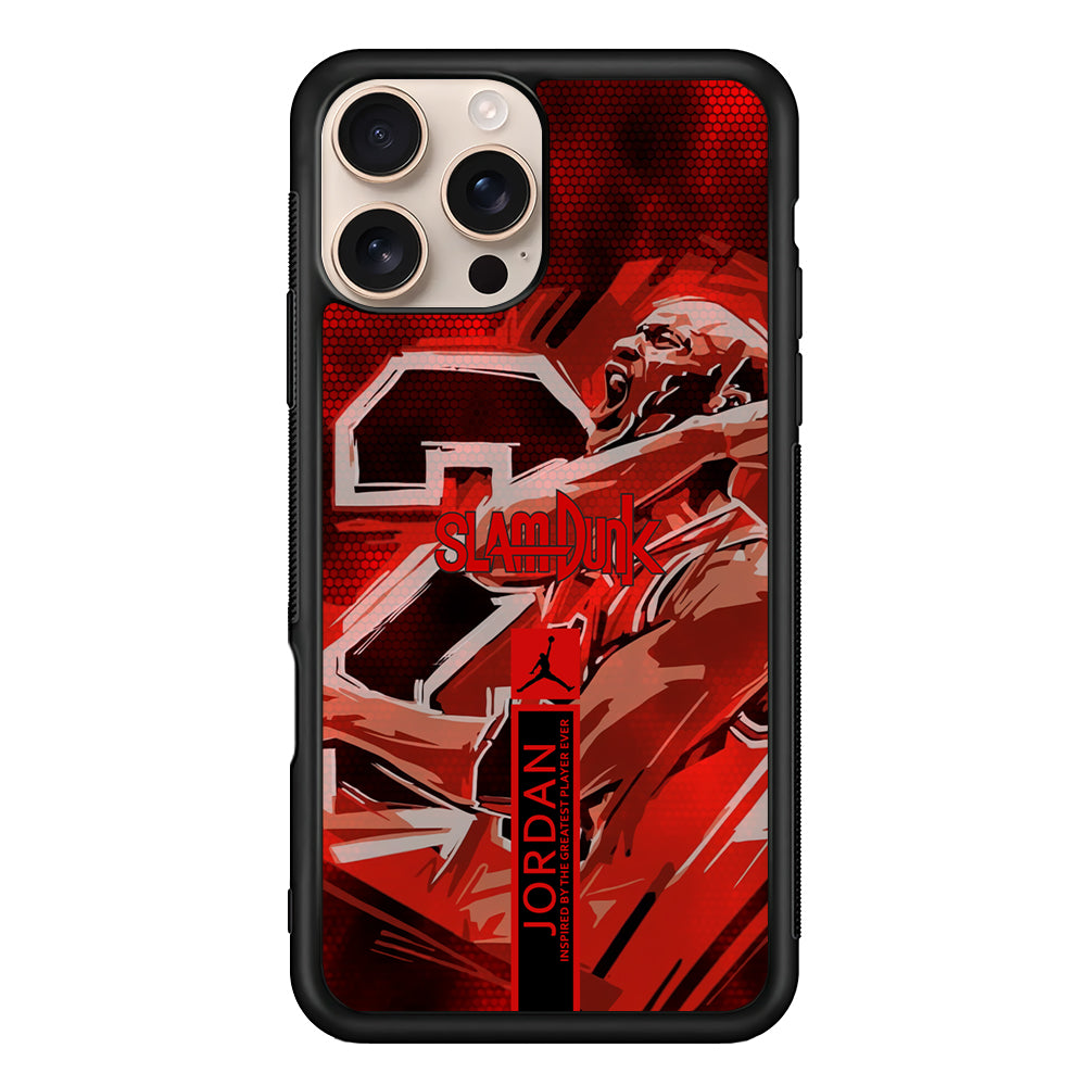 Air Jordan Scream on Fighting iPhone 16 Pro Case - Xtracase