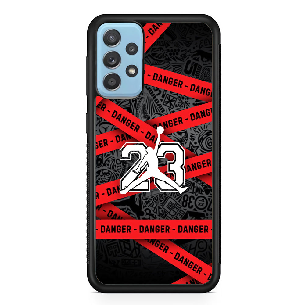 Air Jordan Sense The Danger Samsung Galaxy A72 Case-Xtracase