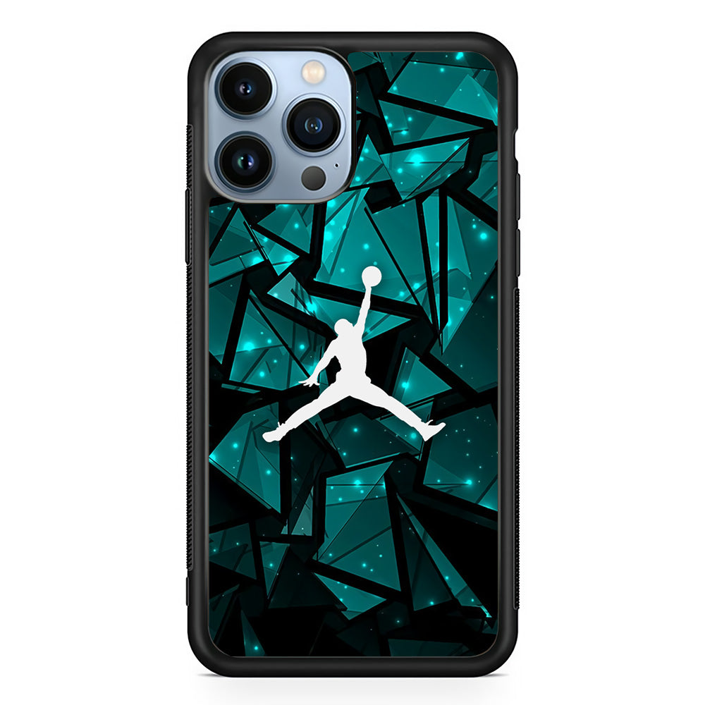 Air Jordan Shards of Crystal iPhone 14 Pro Case-Xtracase