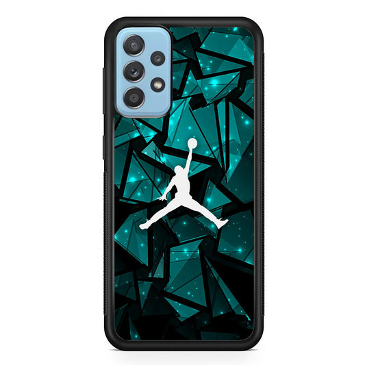 Air Jordan Shards of Crystal Samsung Galaxy A72 Case-Xtracase