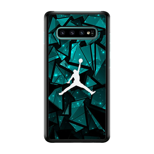 Air Jordan Shards of Crystal Samsung Galaxy S10 Plus Case-Xtracase