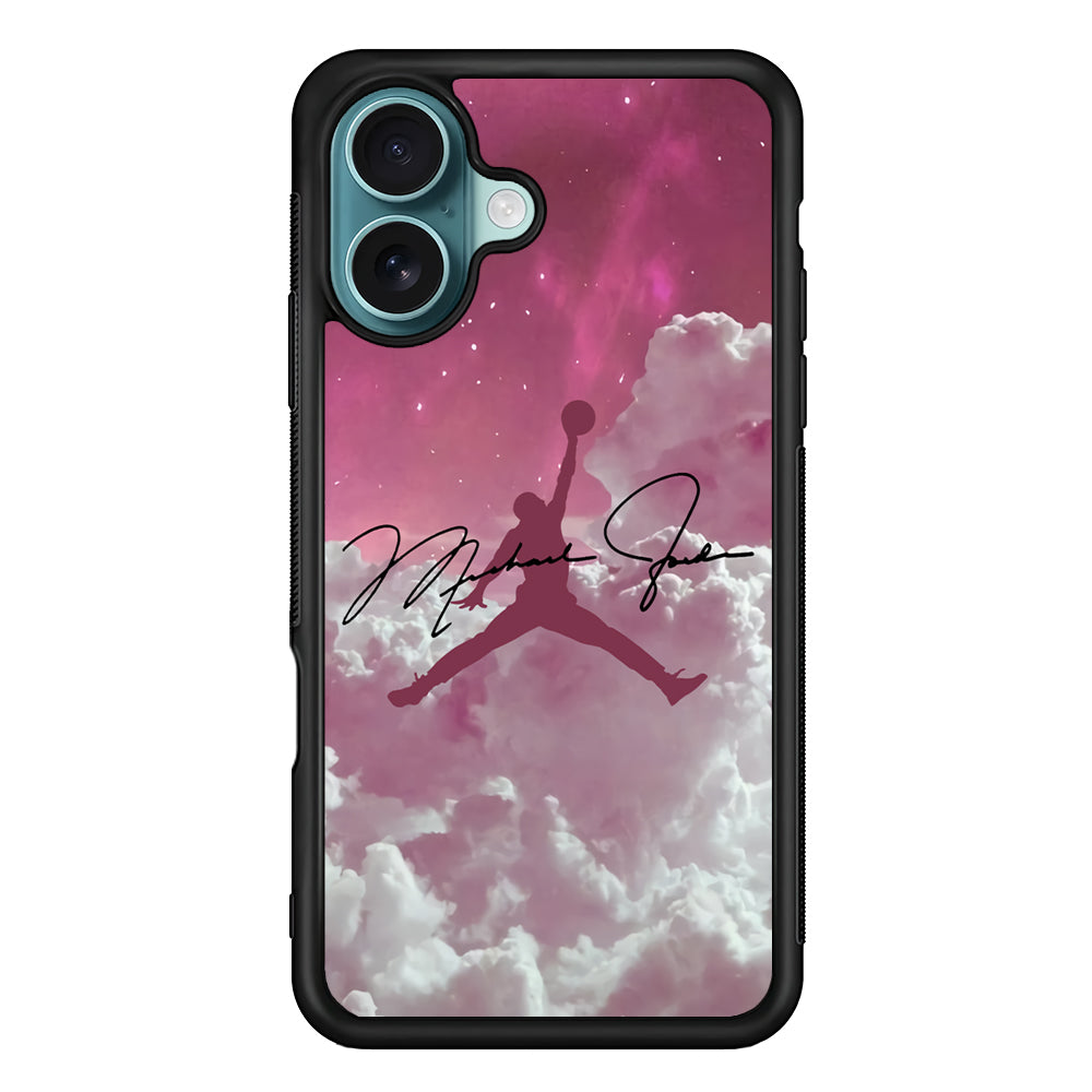 Air Jordan Signature Art of Aesthetic Aurora iPhone 16 Case - Xtracase