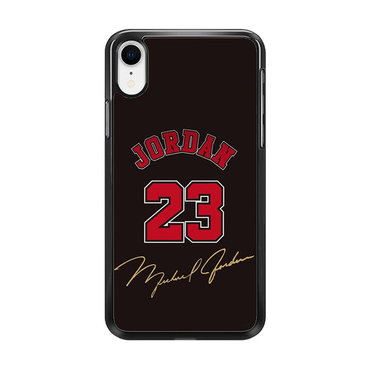 Air Jordan Signature Number iPhone XR Case-Xtracase