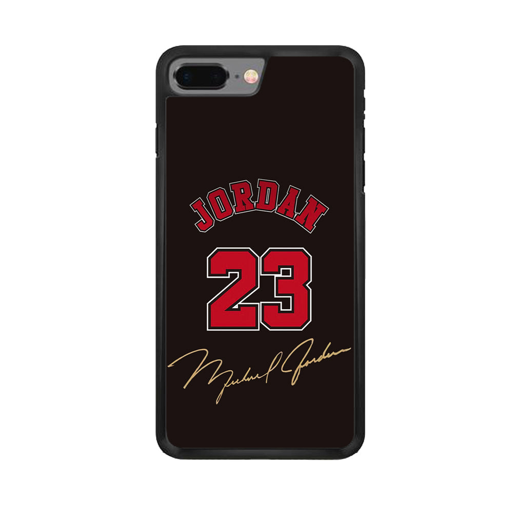 Air Jordan Signature Number iPhone 8 Plus Case-Xtracase