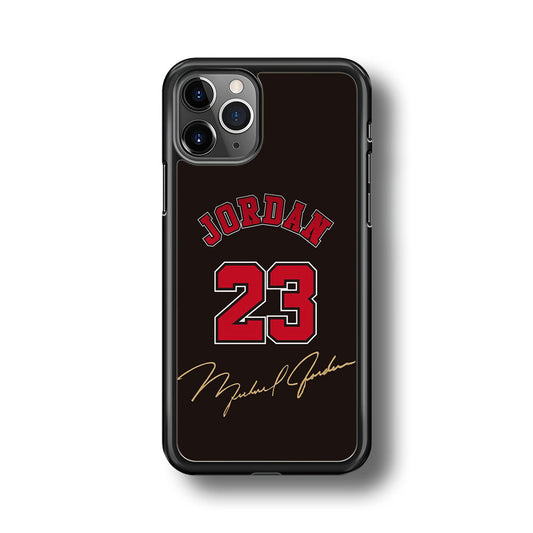 Air Jordan Signature Number iPhone 11 Pro Max Case-Xtracase