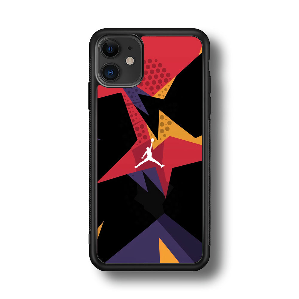 Air Jordan Silhouette of Footstep iPhone 11 Case-Xtracase