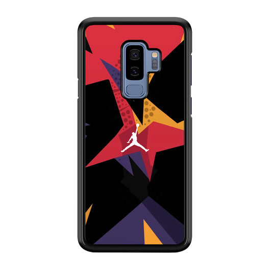 Air Jordan Silhouette of Footstep Samsung Galaxy S9 Plus Case-Xtracase