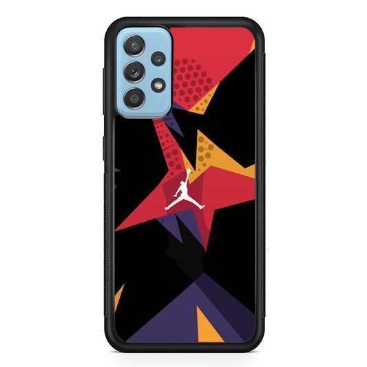 Air Jordan Silhouette of Footstep Samsung Galaxy A52 Case-Xtracase
