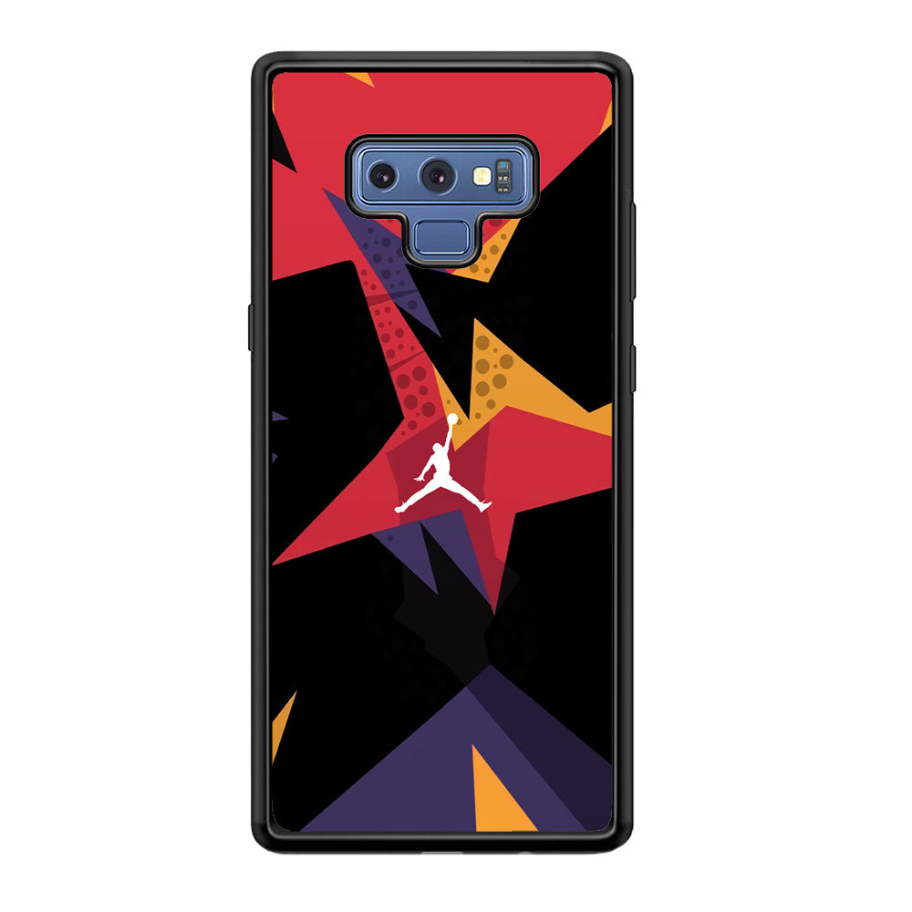 Air Jordan Silhouette of Footstep Samsung Galaxy Note 9 Case-Xtracase