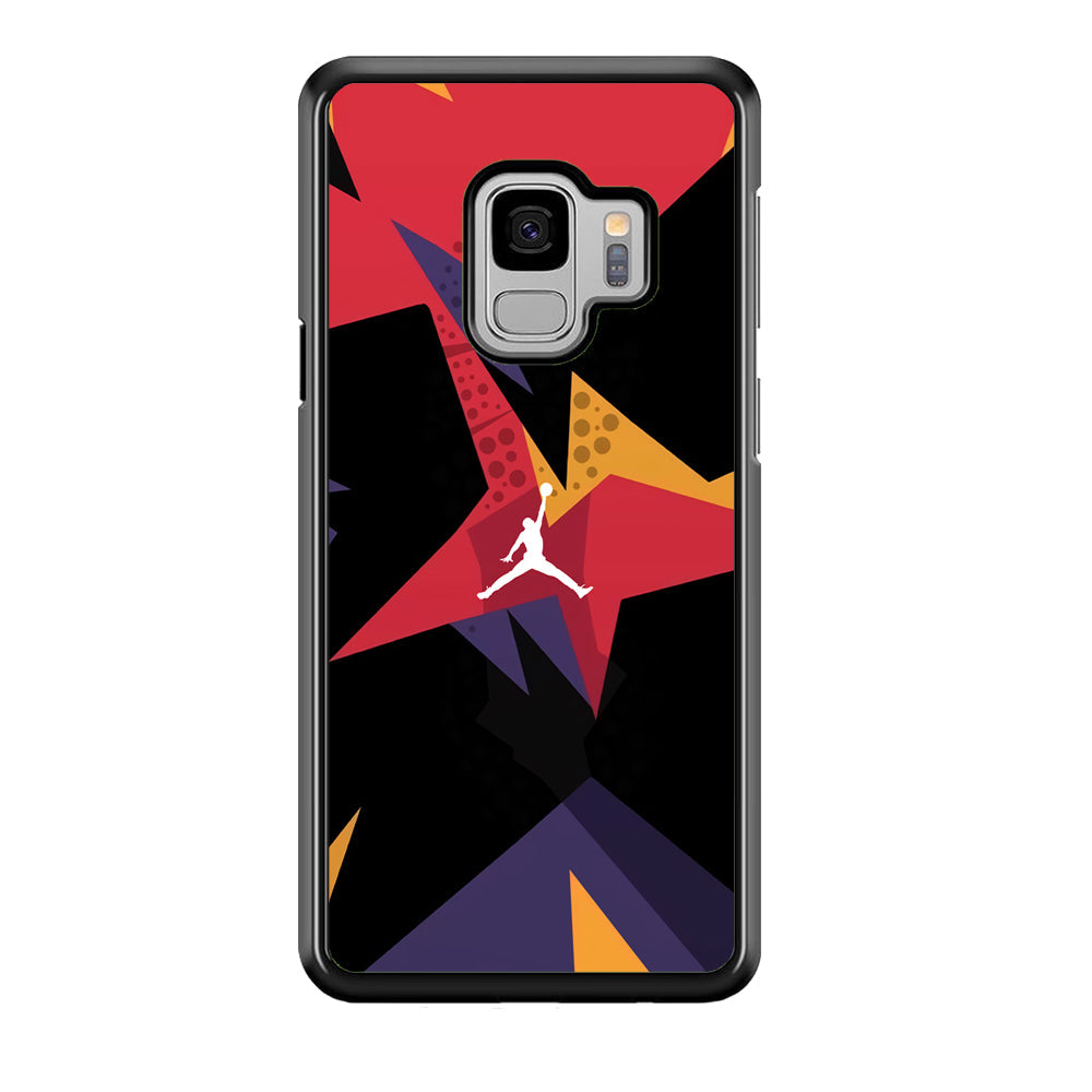 Air Jordan Silhouette of Footstep Samsung Galaxy S9 Case-Xtracase
