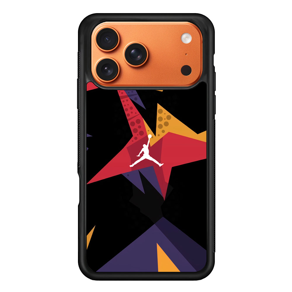 Air Jordan Silhouette of Footstep iPhone 17 Pro Max Case