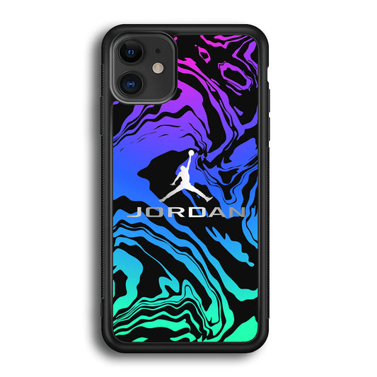 Air Jordan Silver Gradation iPhone 12 Case-Xtracase