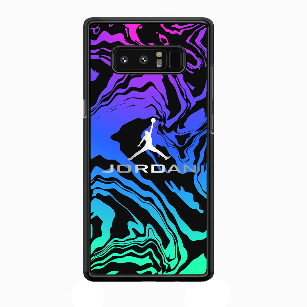 Air Jordan Silver Gradation Samsung Galaxy Note 8 Case-Xtracase