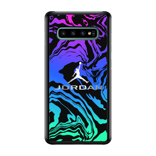 Air Jordan Silver Gradation Samsung Galaxy S10 Plus Case-Xtracase