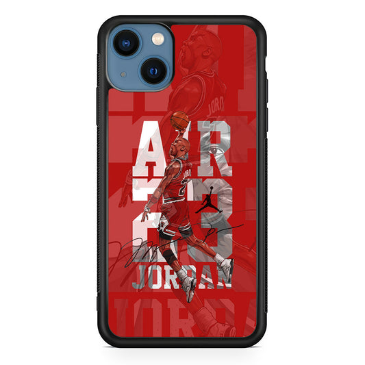 Air Jordan Silver Light iPhone 14 Plus Case-Xtracase