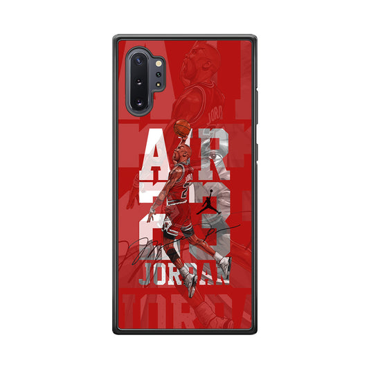 Air Jordan Silver Light Samsung Galaxy Note 10 Plus Case-Xtracase