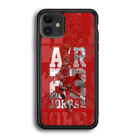 Air Jordan Silver Light iPhone 12 Case-Xtracase