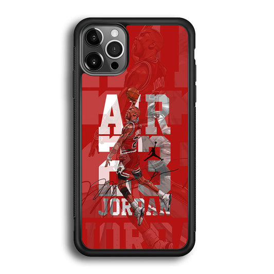 Air Jordan Silver Light iPhone 12 Pro Case-Xtracase
