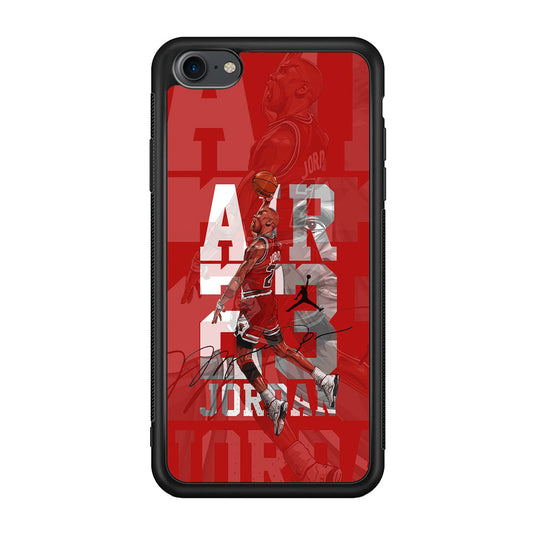 Air Jordan Silver Light iPhone 8 Case-Xtracase