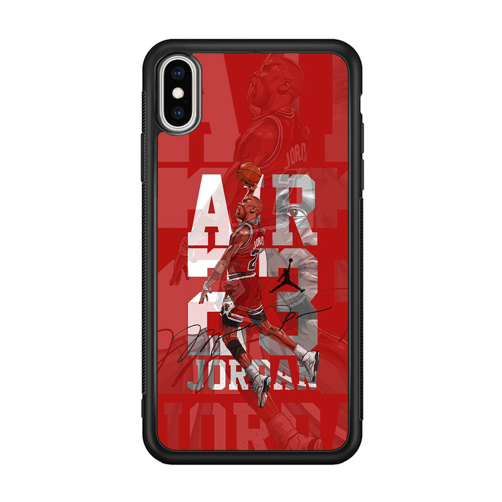 Air Jordan Silver Light iPhone Xs Max Case-Xtracase