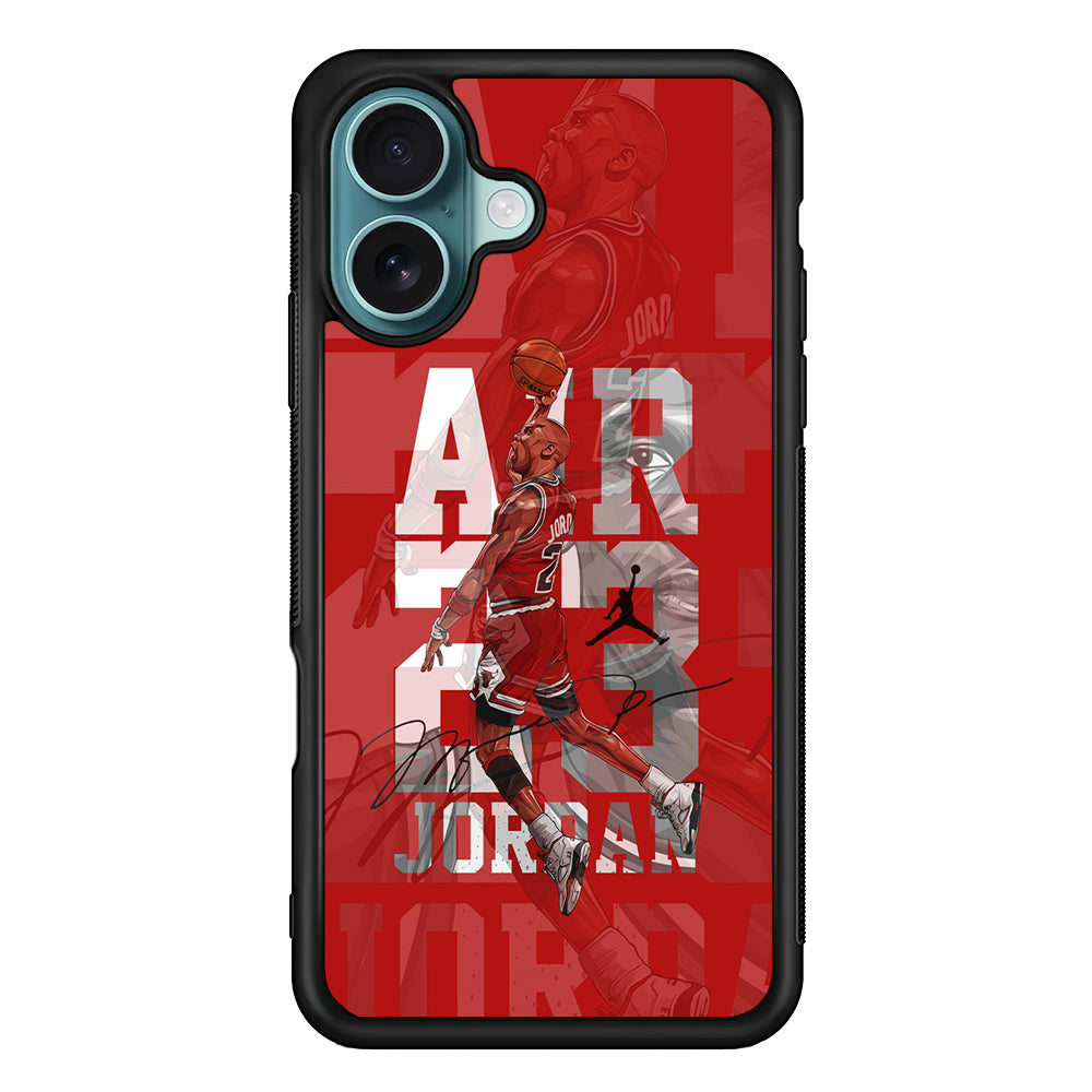 Air Jordan Silver Light iPhone 16 Case - Xtracase