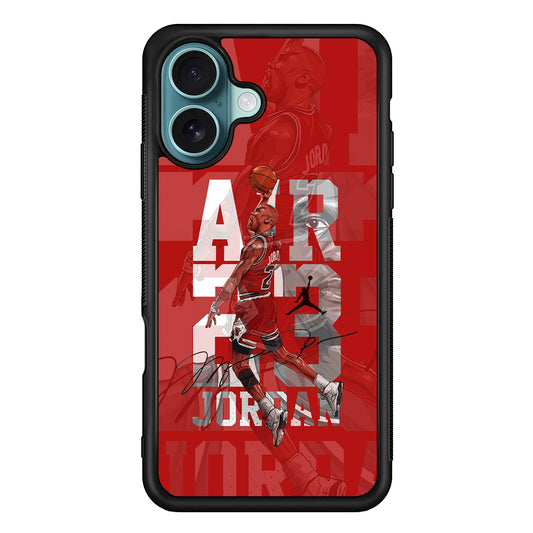 Air Jordan Silver Light iPhone 16 Case - Xtracase