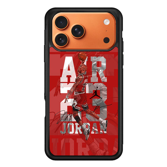 Air Jordan Silver Light iPhone 17 Pro Max Case