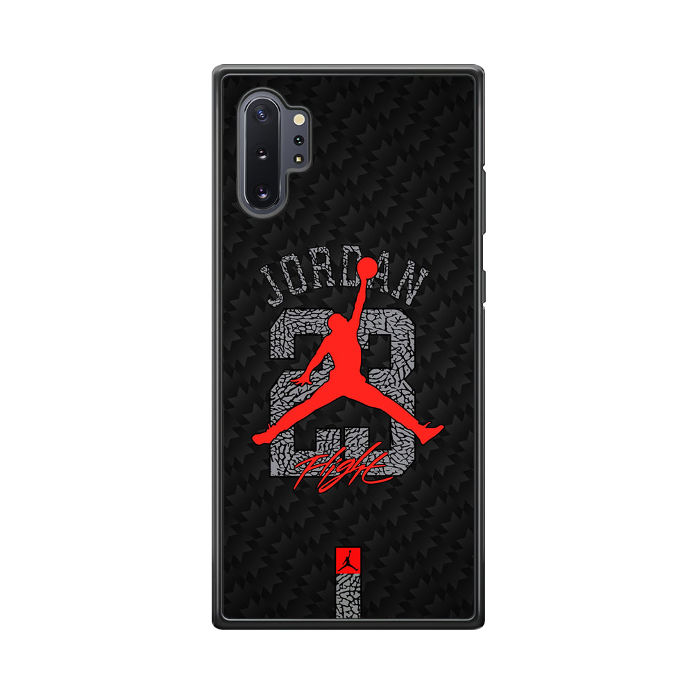 Air Jordan Sketch of Jersey Samsung Galaxy Note 10 Plus Case-Xtracase