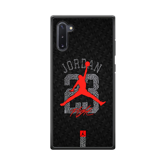 Air Jordan Sketch of Jersey Samsung Galaxy Note 10 Case-Xtracase