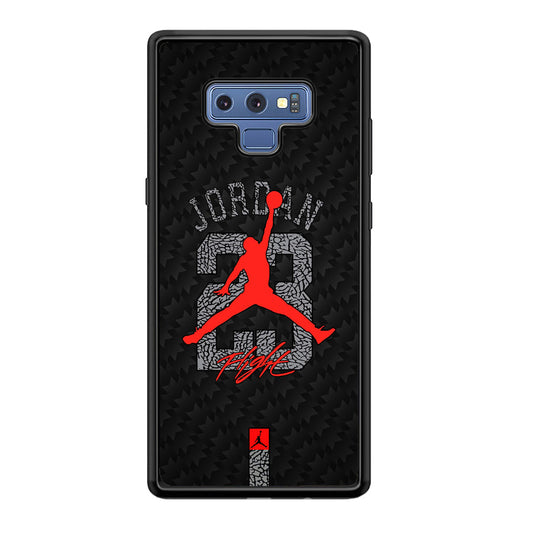 Air Jordan Sketch of Jersey Samsung Galaxy Note 9 Case-Xtracase