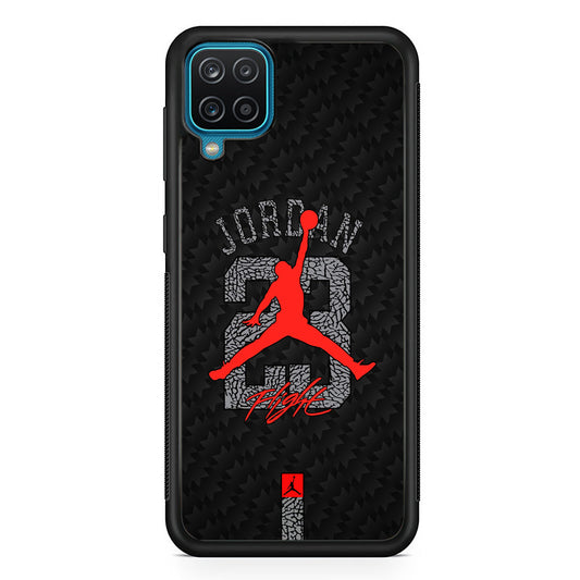 Air Jordan Sketch of Jersey Samsung Galaxy A12 Case-Xtracase