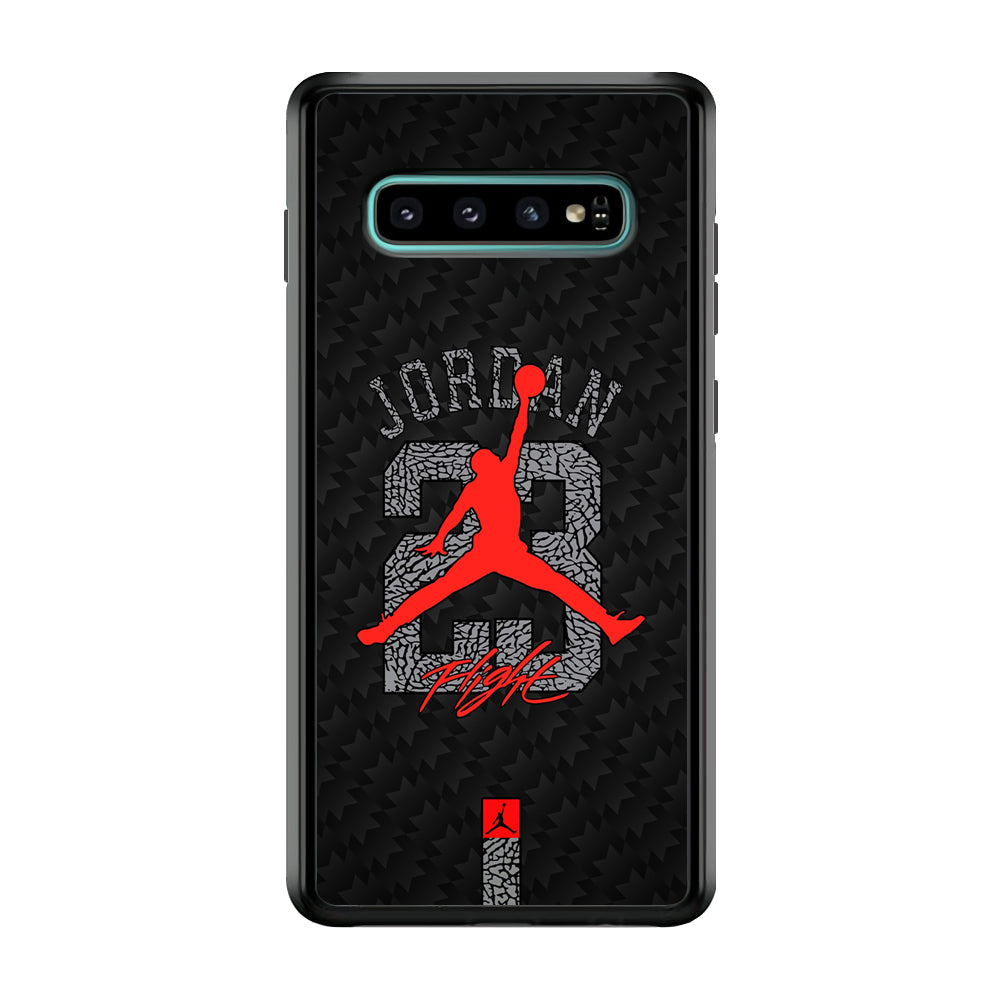 Air Jordan Sketch of Jersey Samsung Galaxy S10 Case-Xtracase