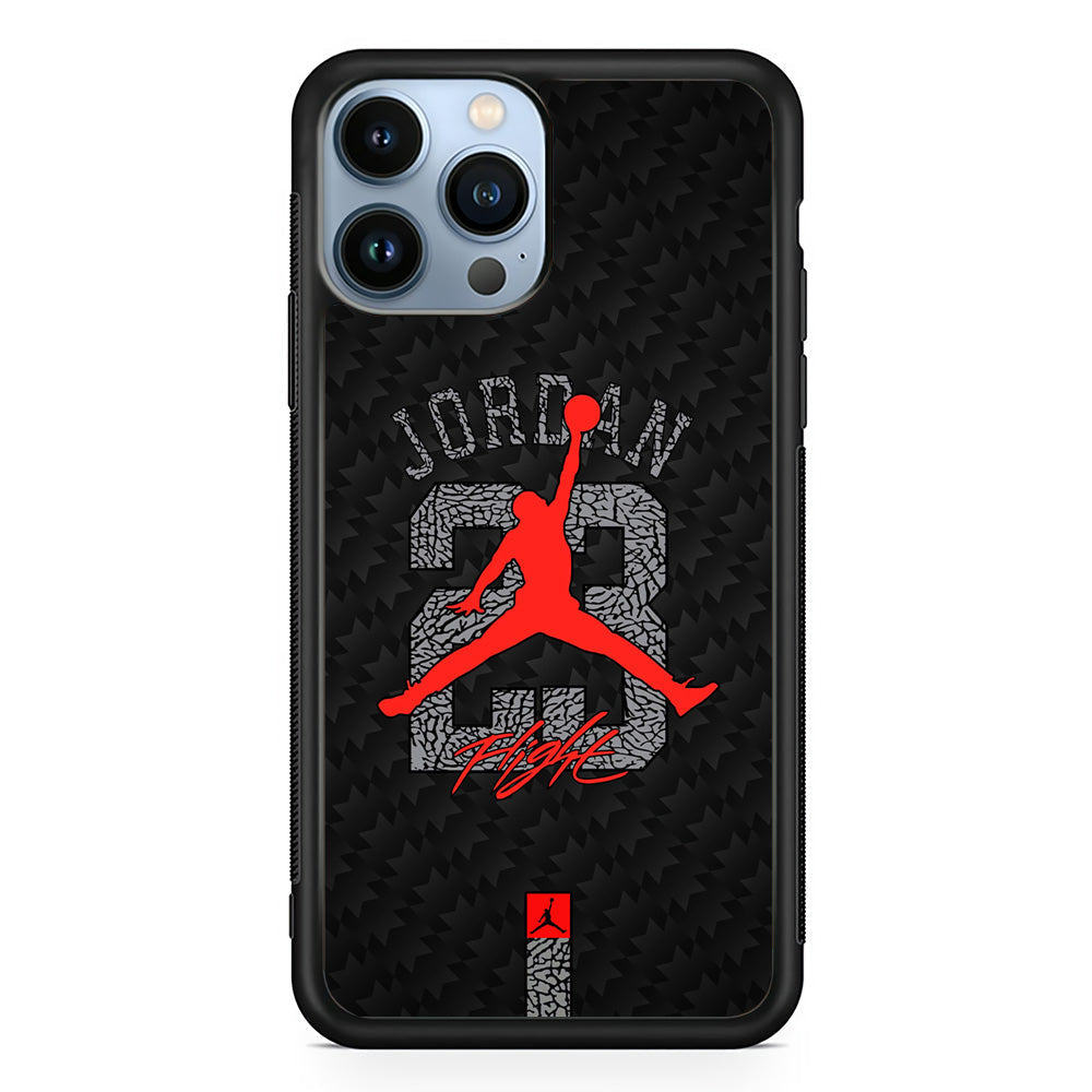 Air Jordan Sketch of Jersey iPhone 14 Pro Case-Xtracase